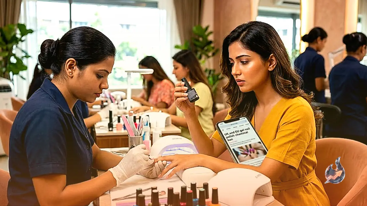 UK and EU Ban Gel Nail Polish Chemical TPO Over Health Risks, Prompting Caution for Indian Consumers