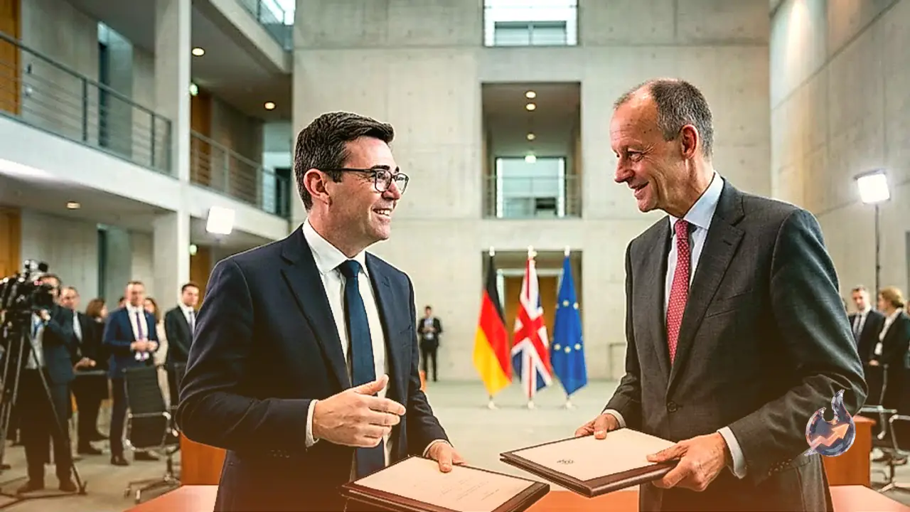 British and German Leaders Cement Defence Pact in Berlin Amid Escalating Hybrid Threats