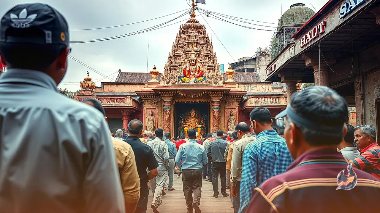 British Order To Halt Deoghar Rohini Durga Temple Rituals Reversed After Statues Mysteriously Swapped Places
