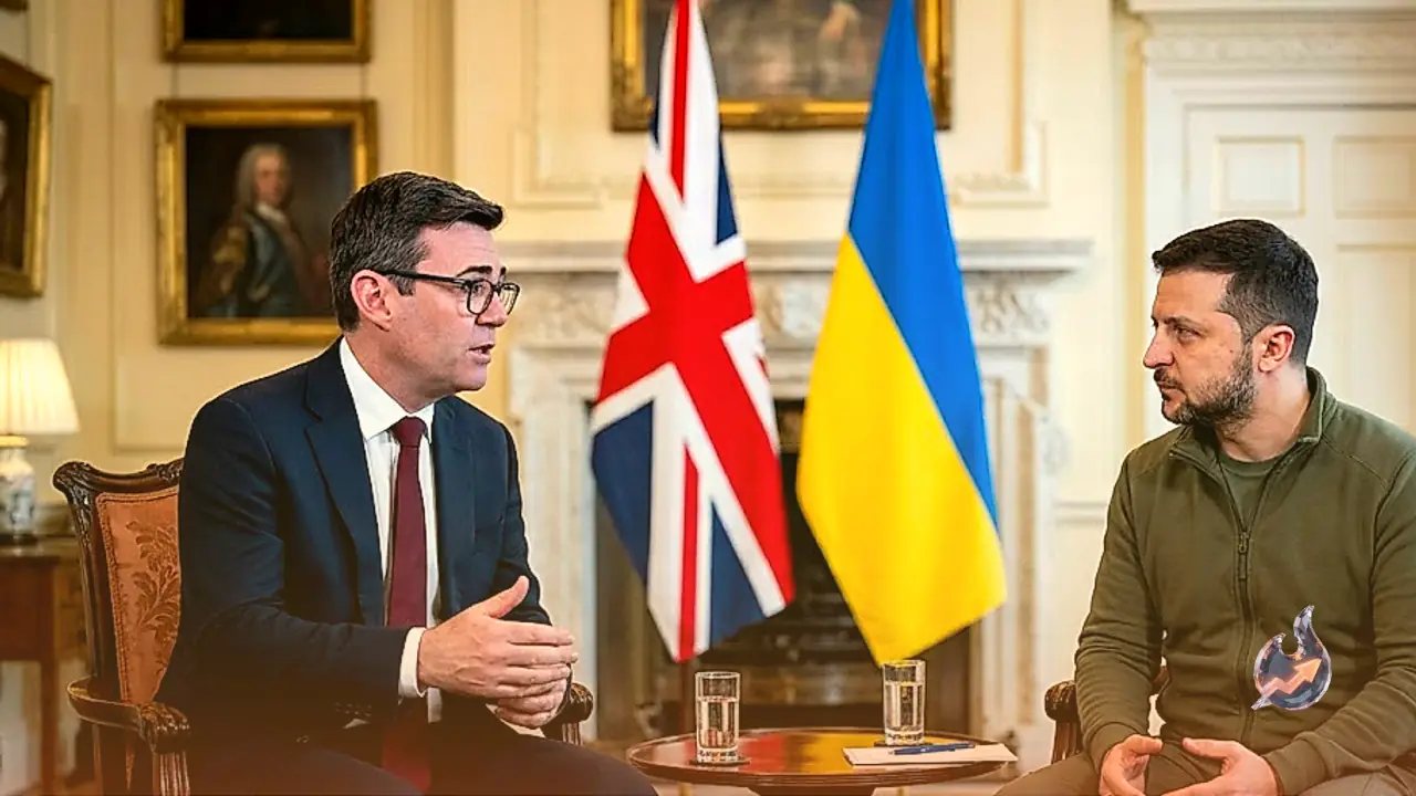 British Prime Minister Burnham Pledges Swift Missile Aid to Volodymyr Zelensky While Dodging Criticism of Donald Trump