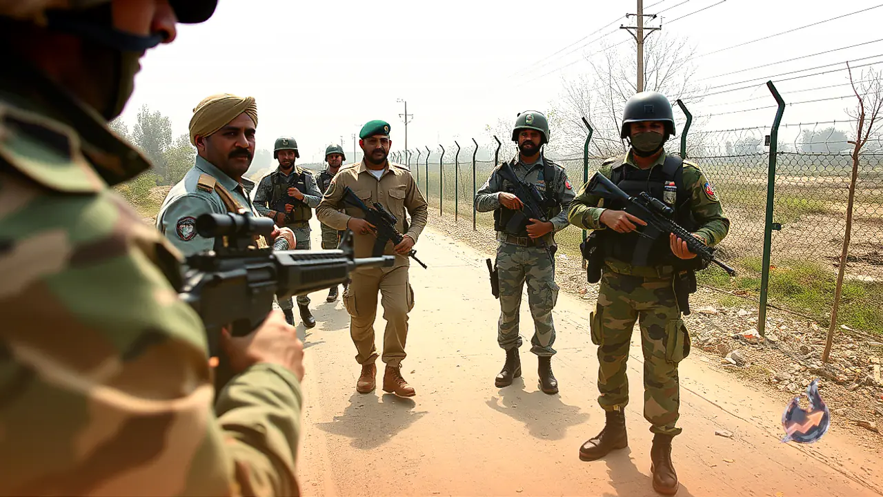 BSF Shoots Dead Two Pakistani Intruders Along Punjab Border in Tarn Taran