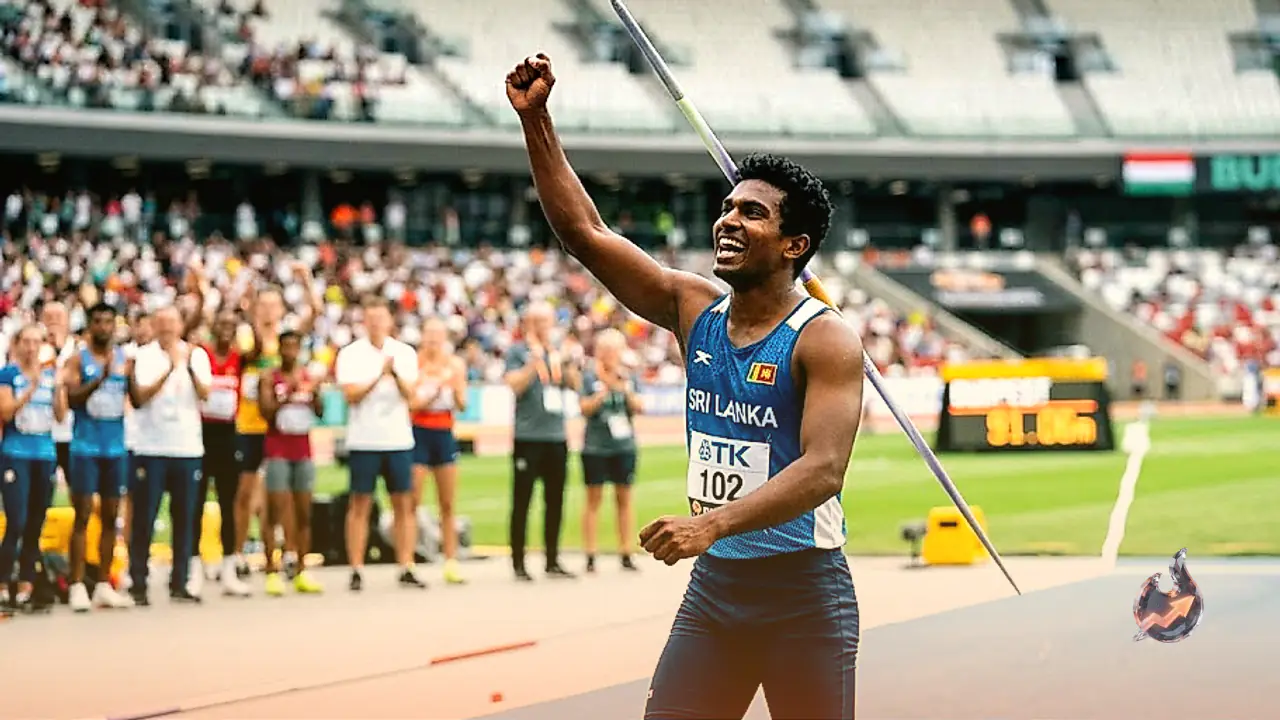 Rumesh Pathirage clinches Ultimate Championship title in Budapest with massive 91.06m javelin throw