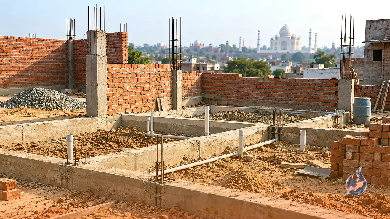 100 गज में आशियाना बनाने से पहले जान लें जरूरी बातें, आगरा के विशेषज्ञ से समझें नींव से लेकर प्लंबिंग तक के टिप्स