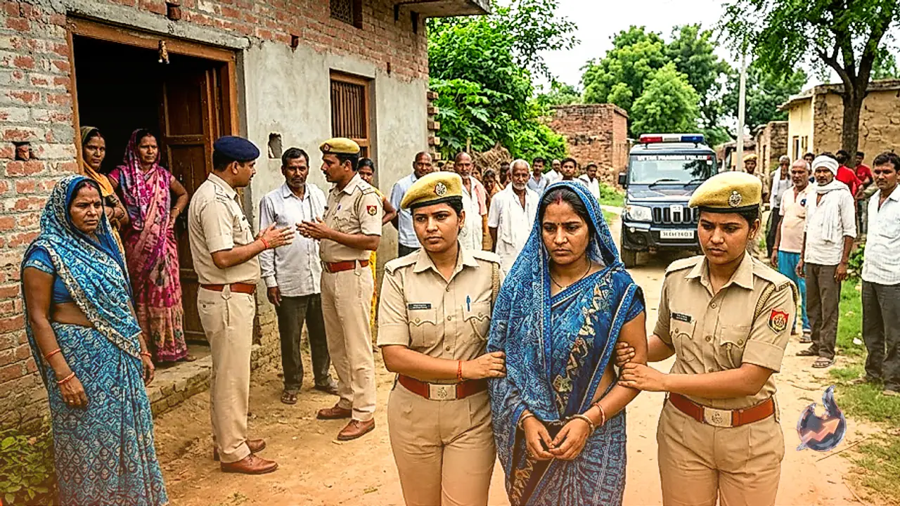 बुलंदशहर के बहलीमपुरा में पति कृष्ण कुमार की हत्या, अवैध संबंधों के विरोध पर पत्नी प्रीति गिरफ्तार
