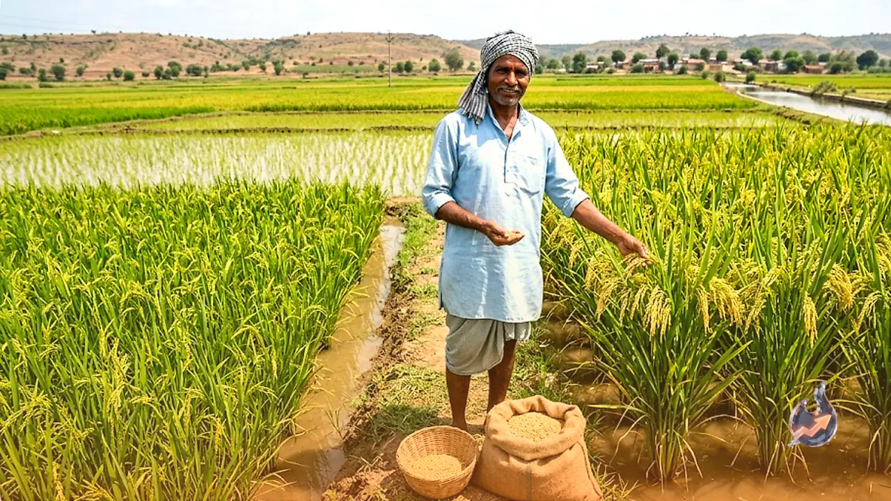 This paddy farming method needs just 4 kg seed instead of 40, and yields 1.5 times more
