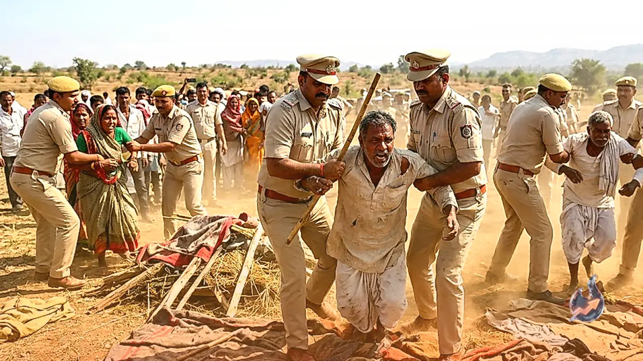 Anger Erupts in Bundelkhand Over Ken-Betwa Link Project as Police Forcibly End 17-Day Farmer Protest