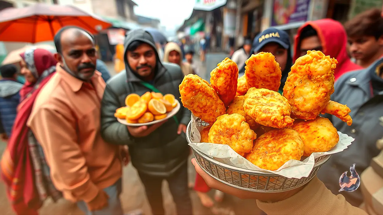 Burhanpur Crispy Potato Lemon Fritters Offer Tangy Twist For Rainy And Winter Evenings