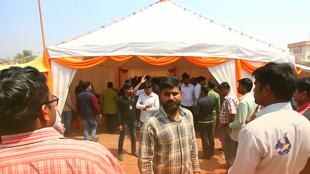 Burhanpur Expert Outlines Tent Business Model Requiring Rs 2 Lakh Capital and 10x10 Space