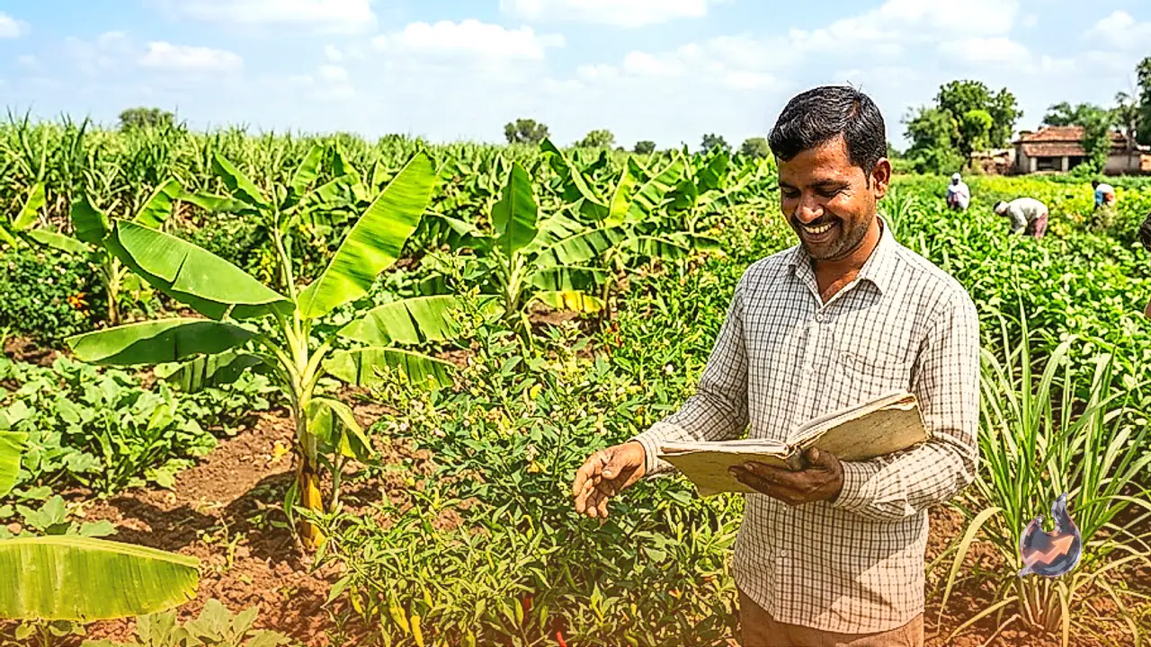Madhya Pradesh Farmer Earns Lakhs Through Multi-Crop Farming Learned From His Uncle