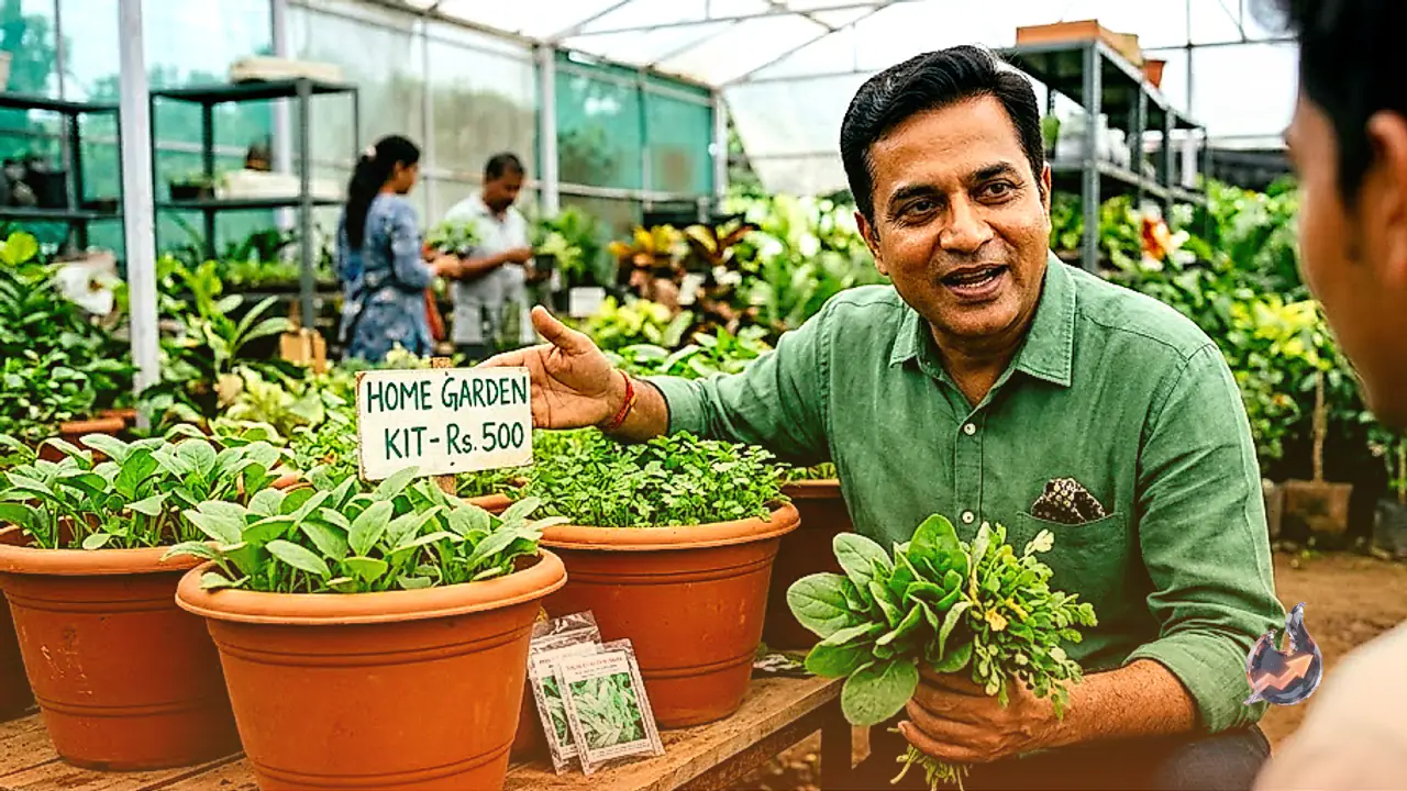 Nursery Expert Yogesh Explains How to Grow Fresh Spinach and Fenugreek at Home for 500 Rupees