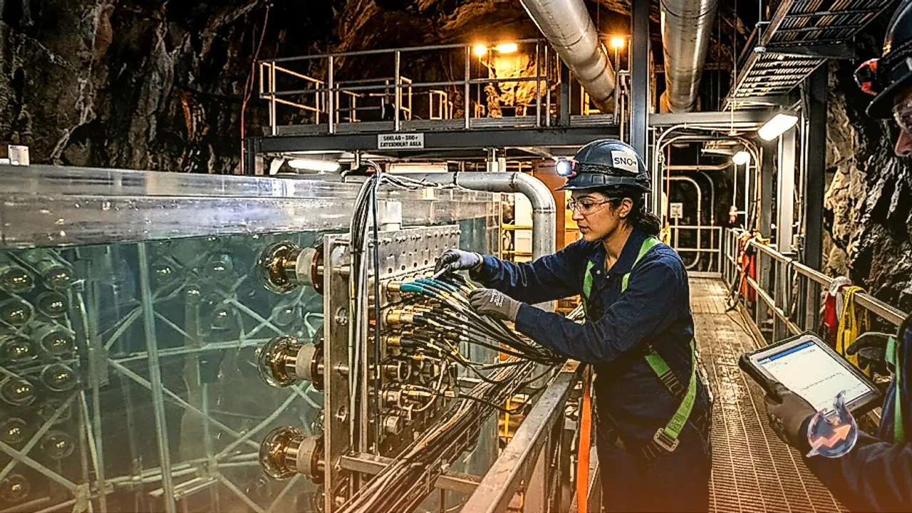Buried Detectors Capture Ghostly Geoneutrinos to Map Earth’s Deep Radioactive Engine