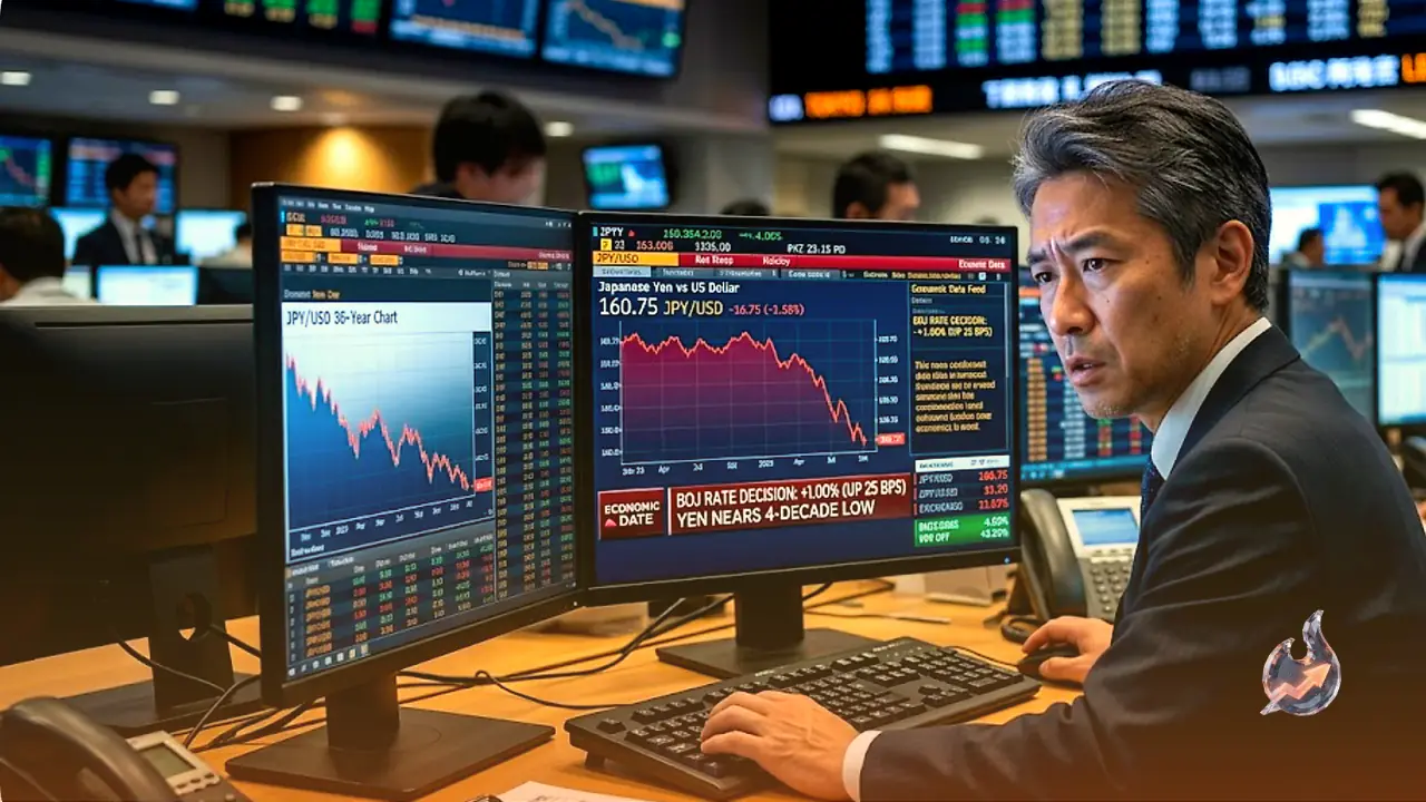 Even a 1% rate hike isn't enough to stop the Yen's relentless slide