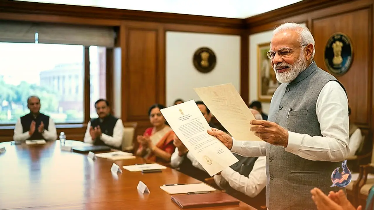 Cabinet Adopts Commendation Resolution Marking 25 Years of Narendra Modi at the Helm of Government