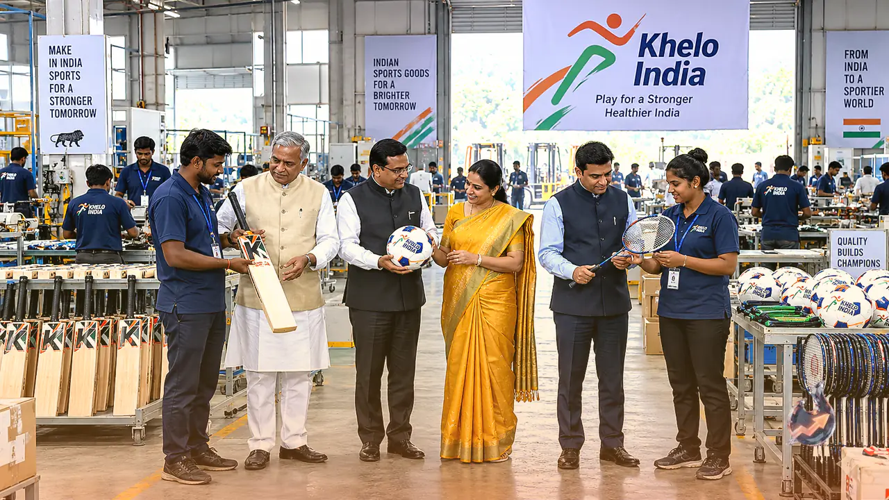 Cabinet Clears Khelo India Sports Goods Scheme to Boost Domestic Manufacturing