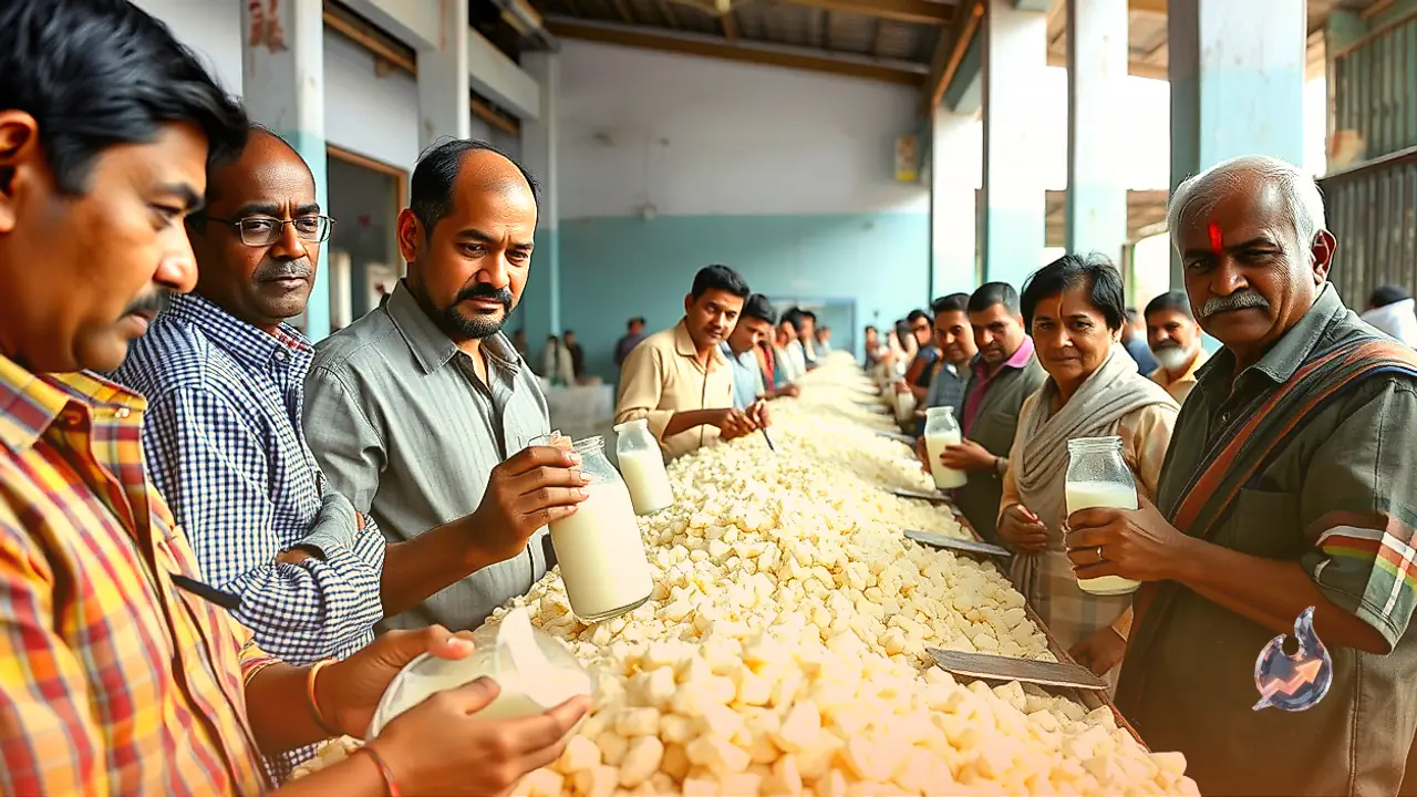 शुद्ध दूध से छेने की सही मात्रा और मिलावट पकड़ने का आसान तरीका