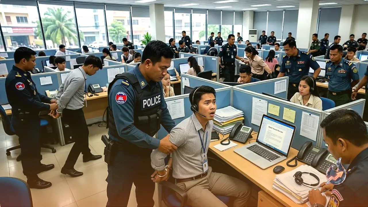 Corporate-Style Scam Syndicate Uncovered Operating Digital Arrest Fraud From Southeast Asia