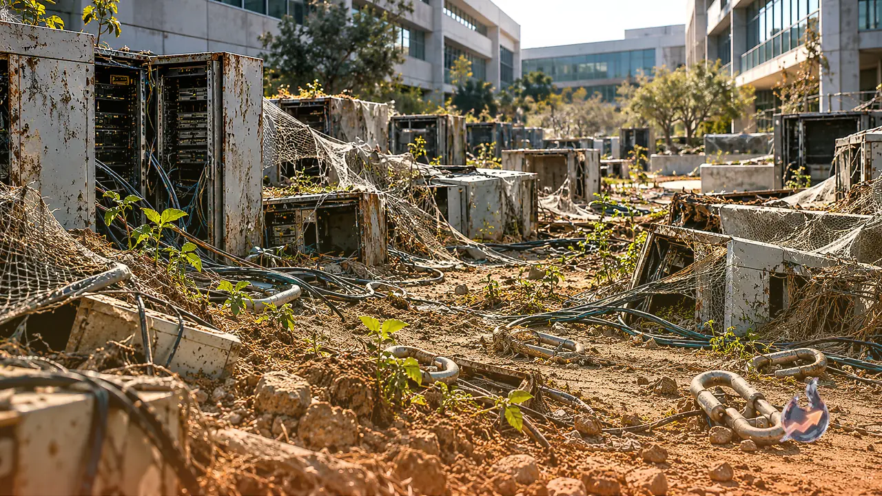 Can a Rotting Web of Artificial Slop and Ghost Links Give Rise to a Better Digital Soil?