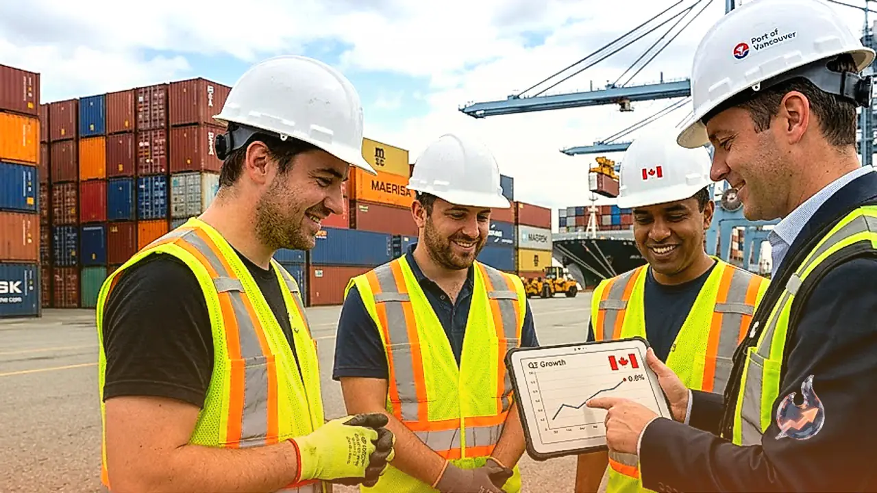 Canada Economy Beats Expectations With 0.8% Growth in Second Quarter