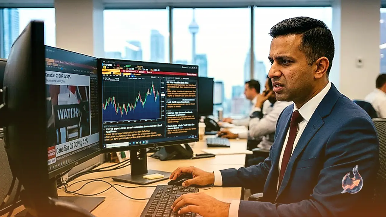 Strong Q2 Growth Fails to Lift Canadian Dollar as US Tariff Threats and Fed Rate Hike Odds Weigh Heavy