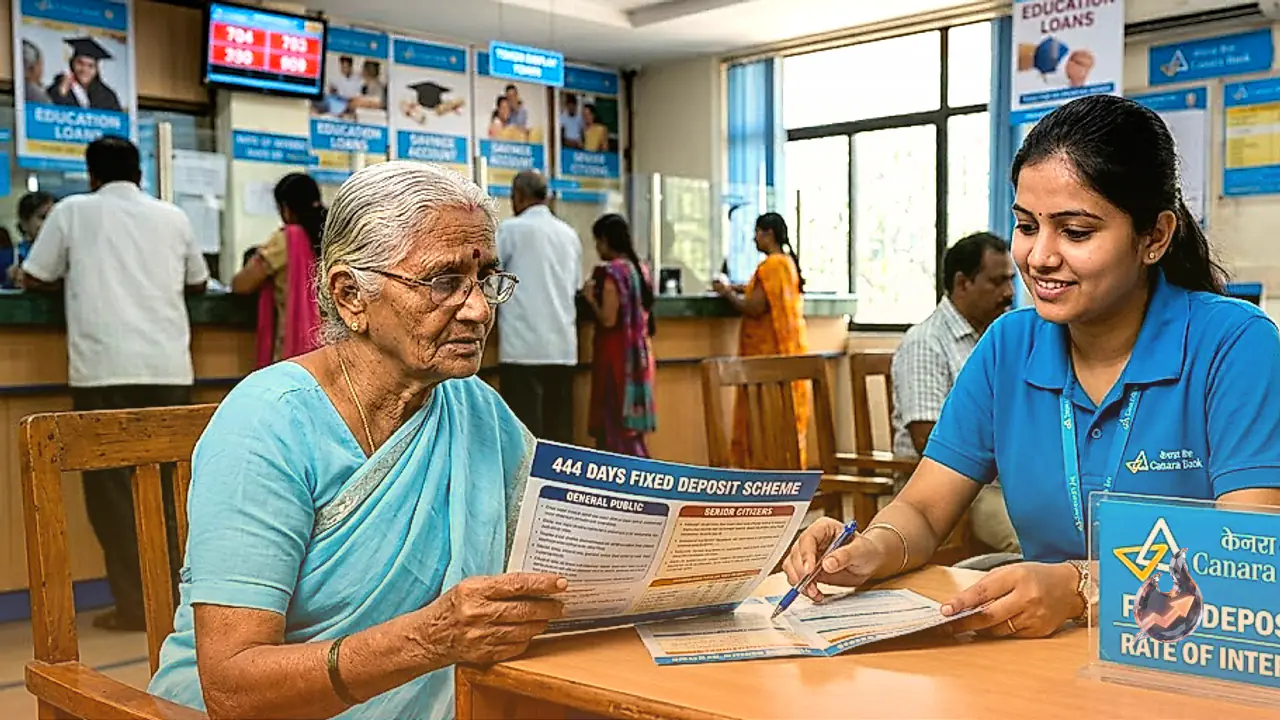 Canara Bank 444-Day FD Interest Rates Explained for General Public and Senior Citizens