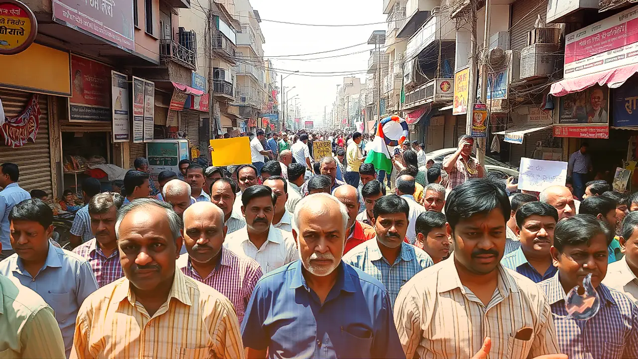 Capital Business Suffers 2000 Crore Loss as Jantar Mantar Protest Forces Widespread Market Closures