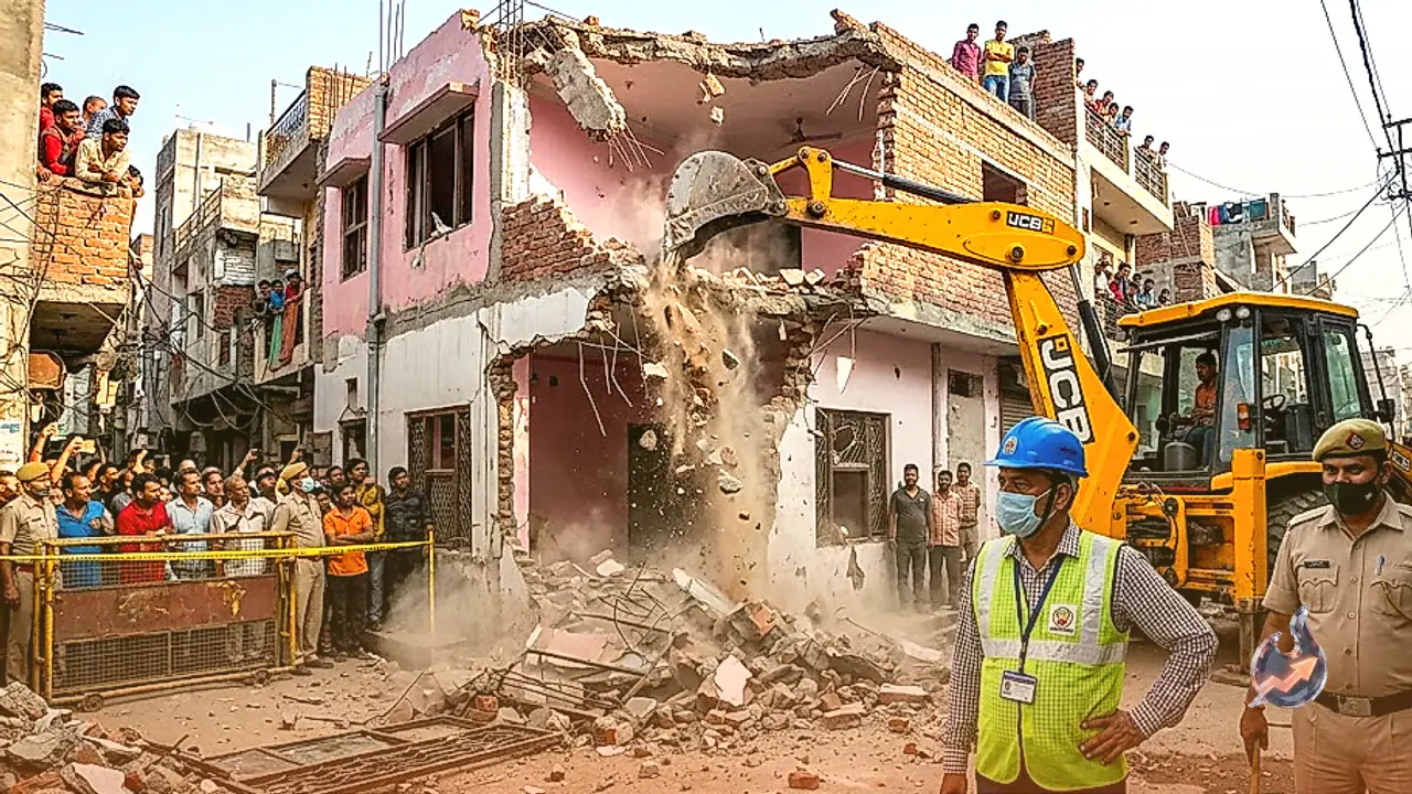 राजधानी में एमसीडी का बड़ा बुलडोजर एक्शन, एक दिन में 34 अवैध निर्माण ध्वस्त और 17 संपत्तियां सील