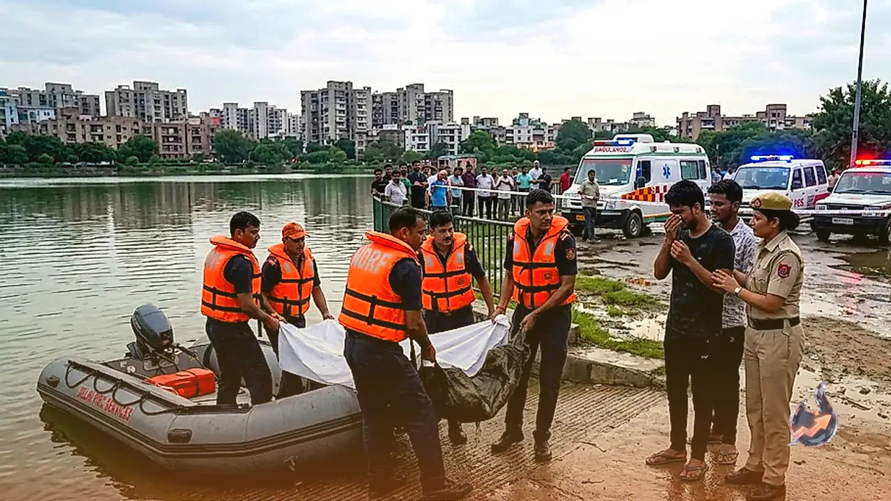 राजधानी में बड़ा हादसा, संजय झील में डूबने से तीन युवकों की दर्दनाक मौत