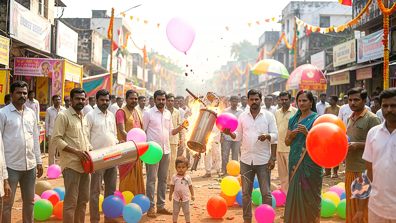 कानपुर के दशहरा मेले में गुब्बारे का कार्बाइड सिलेंडर फटा, दो साल की बच्ची समेत 6 लोग घायल