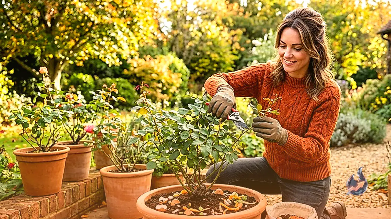 Care for Rose Plants from October to Fill Your Garden Pots with Winter Blooms