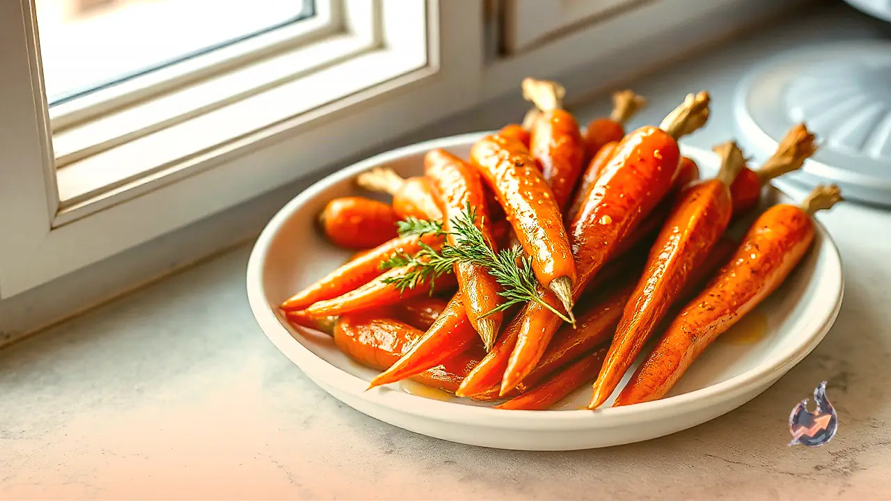 French Glazed Carrots - Carottes Vichy
