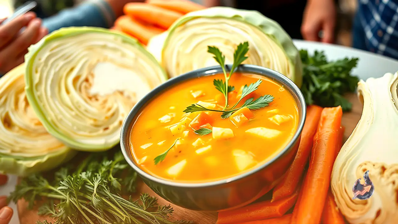 Carrot Cabbage Soup for Weight Loss and Bloating Relief: Try This Simple Recipe