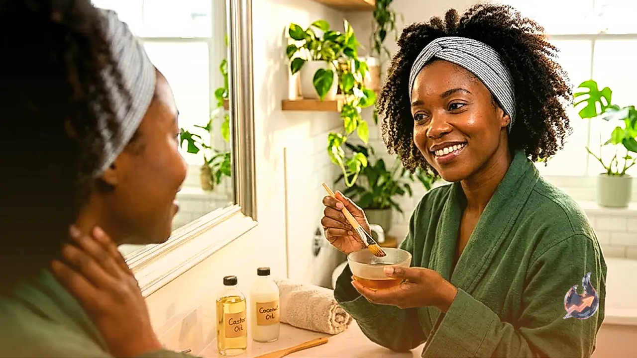 Revitalise Dry and Damaged Hair at Home With a Quick Castor Oil Conditioning Routine