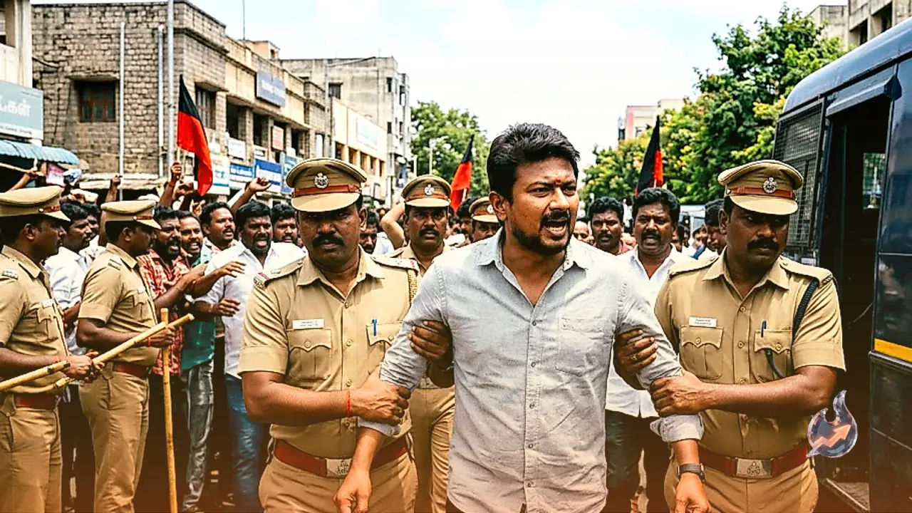 DMK Leader Udhayanidhi Stalin Taken Into Custody Over Cauvery Speech Controversy, Calls Action Fabricated