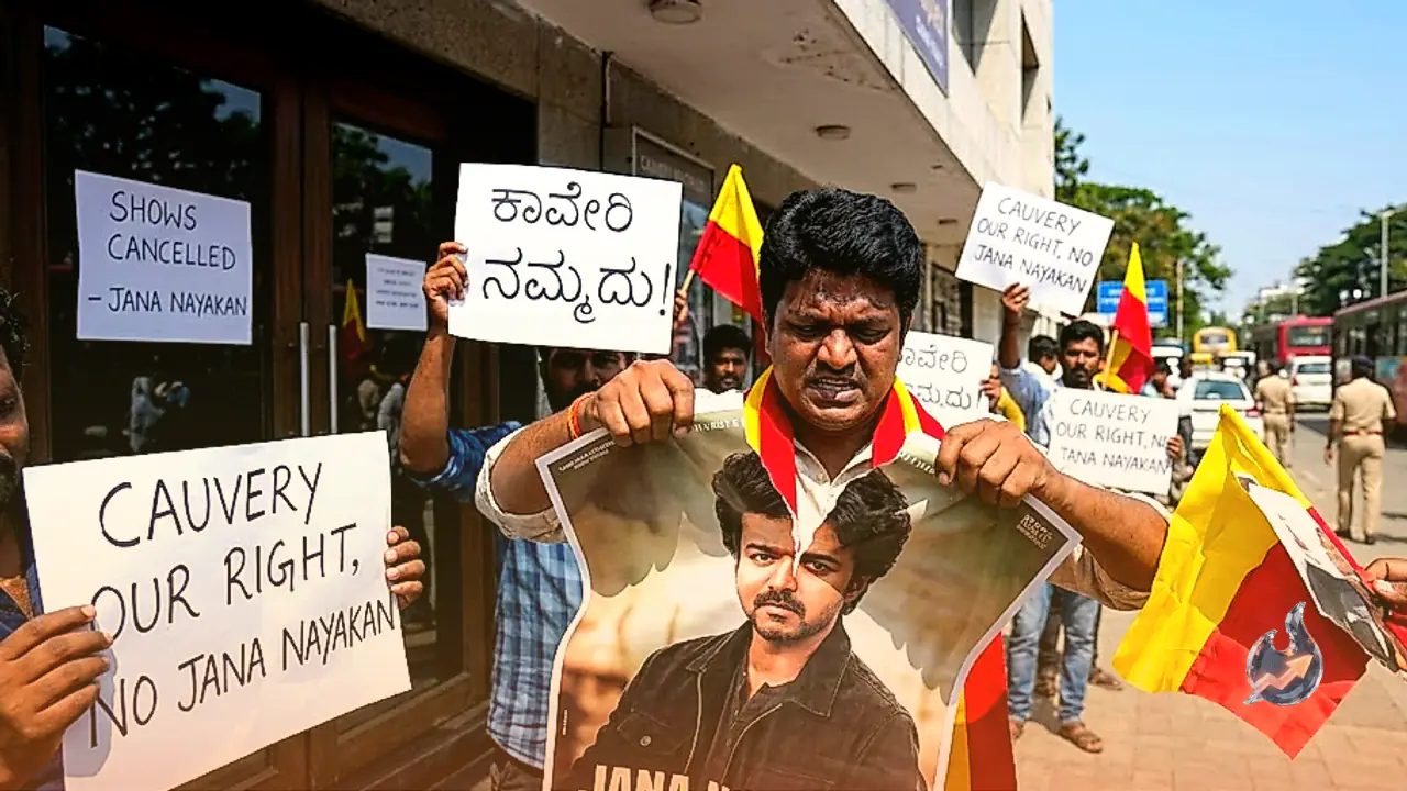 Karnataka Requests Tamil Nadu Chief Minister Joseph Vijay to Defer Bengaluru Visit as Cauvery Water Dispute Spills Over to Jana Nayakan Screening