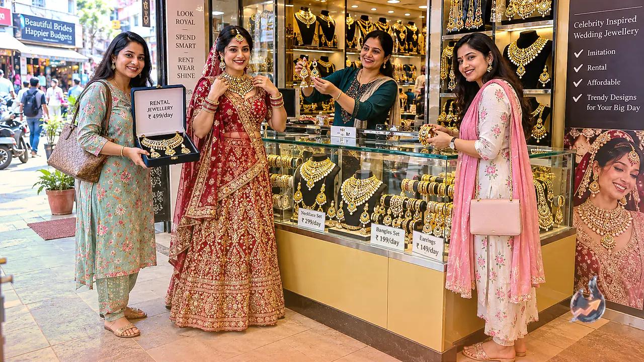 Celebrity Style Imitation Jewellery Takes Over Wedding Season With Affordable Rental Choices