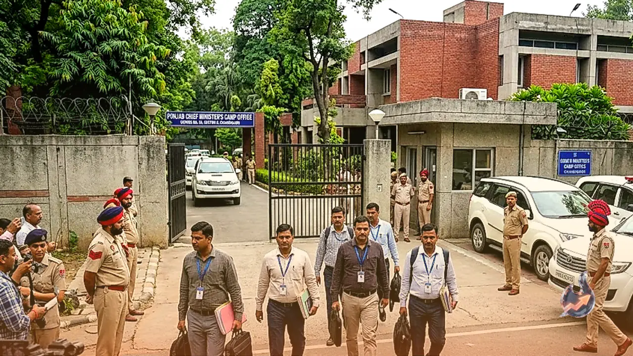 Central Bureau of Investigation Searches Punjab Chief Minister Camp Office and Officer on Special Duty Residence Over Postings Probe