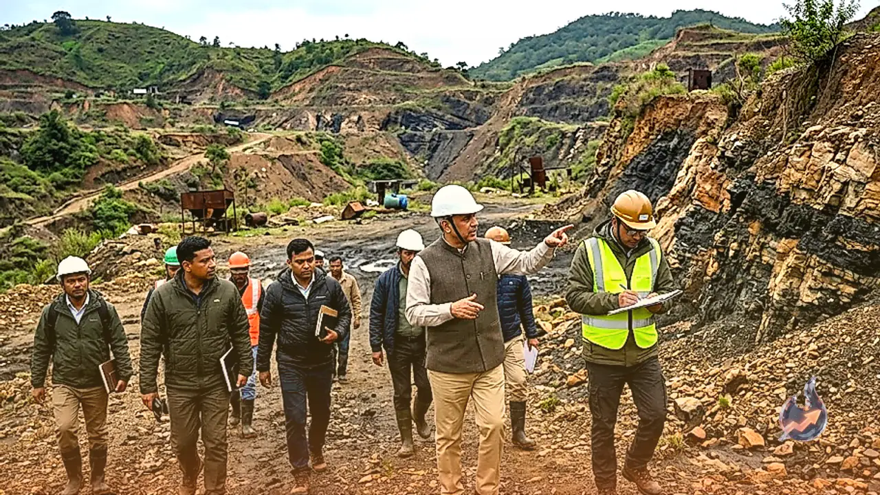 Central Technical Team Inspects Mining Zones As Meghalaya Explores Scientific Restart For Small-Scale Coal Extraction