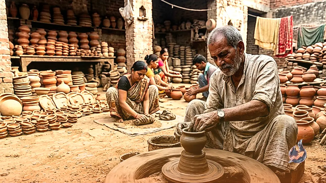 अंबाला में 100 साल पुरानी मिट्टी की विरासत: 75 वर्षीय देवराज और उनका परिवार पीढ़ियों से संजोए हुए हैं पुश्तैनी हुनर