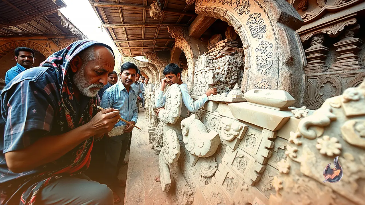 Centuries-Old Craft of Carving Sphatik Shivlings Endures in Telangana Amid Synthetic Market Pressures