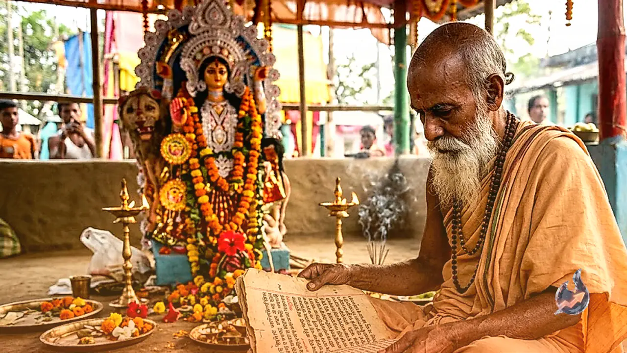 Centuries Old Durga Puja in Koderma Gumo Keeps Sacred Heritage Alive with 150 Year Old Sanskrit Manuscript