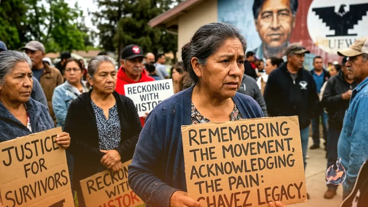 Cesar Chavez's Legacy Faces a Reckoning as Latino Communities Confront Decades-Old Abuse Allegations