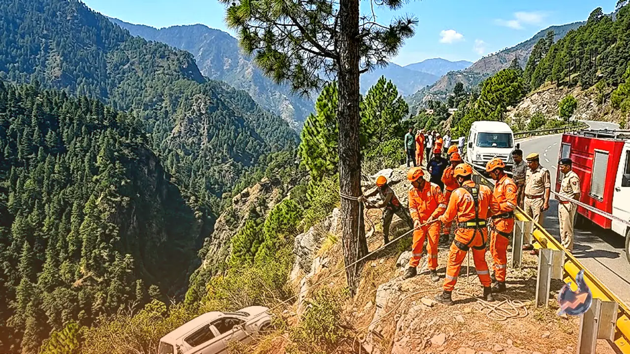 Five Killed as Car Plunges into Deep Gorge on Bharmour-Pathankot Highway in Chamba