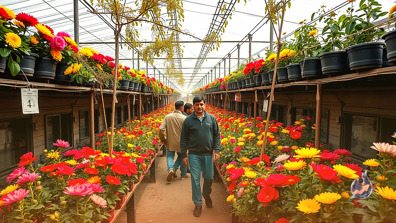 Chandauli Nurseries Stock Up On Vibrant Winter Flowers For Balconies And Rooftops