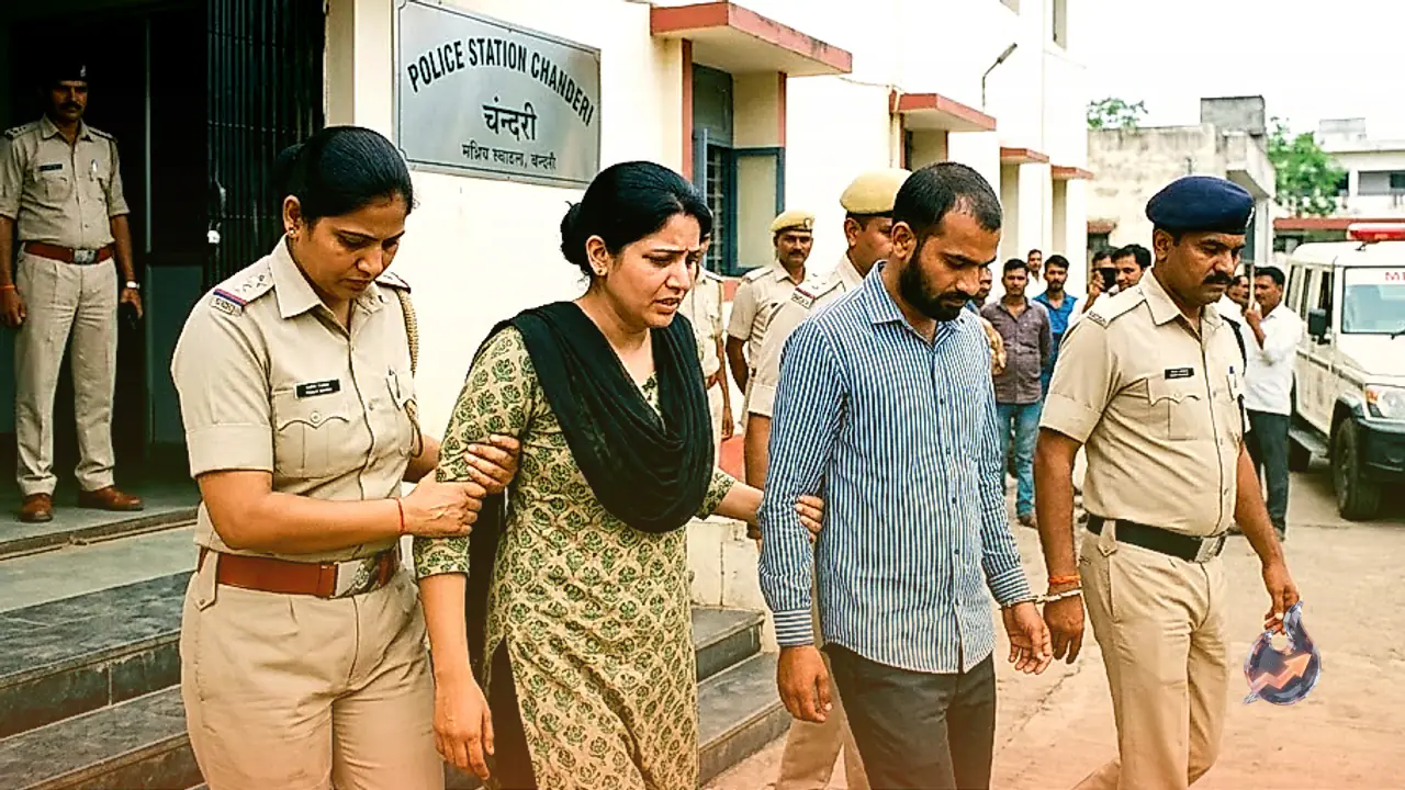 चंदेरी के किला कोठी में फर्जी IAS अधिकारी तृप्ति सिंह राजपूत और भाई गिरफ्तार, सरकारी नौकरी के नाम पर 9.80 लाख रुपये की ठगी का हुआ भंडाफोड़