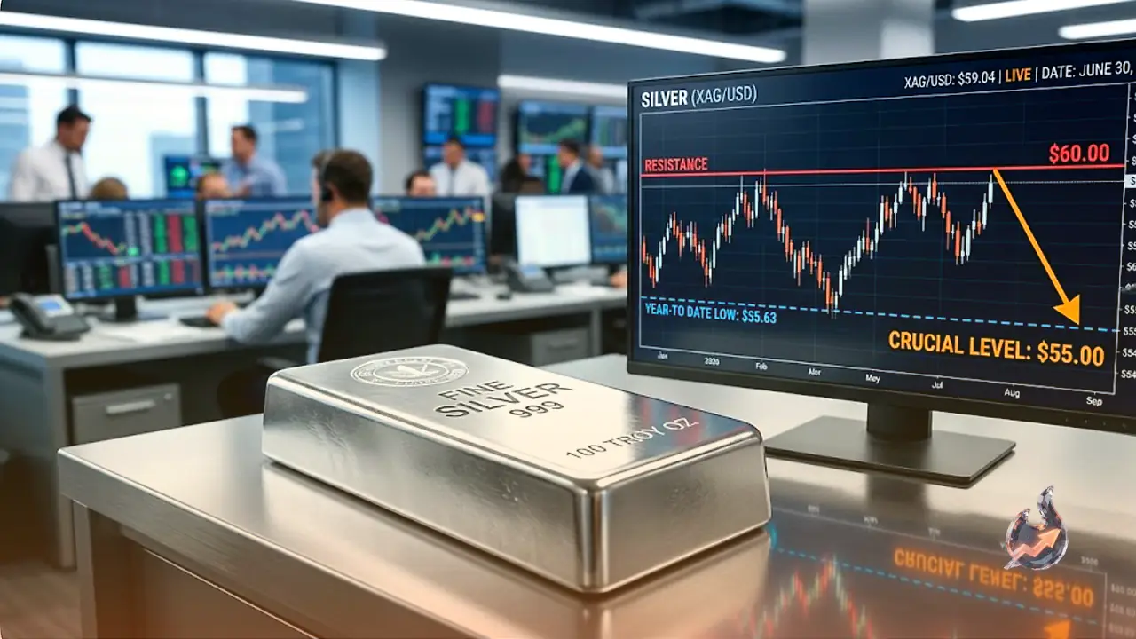Why $55 Is the Level Keeping Silver Traders on Edge