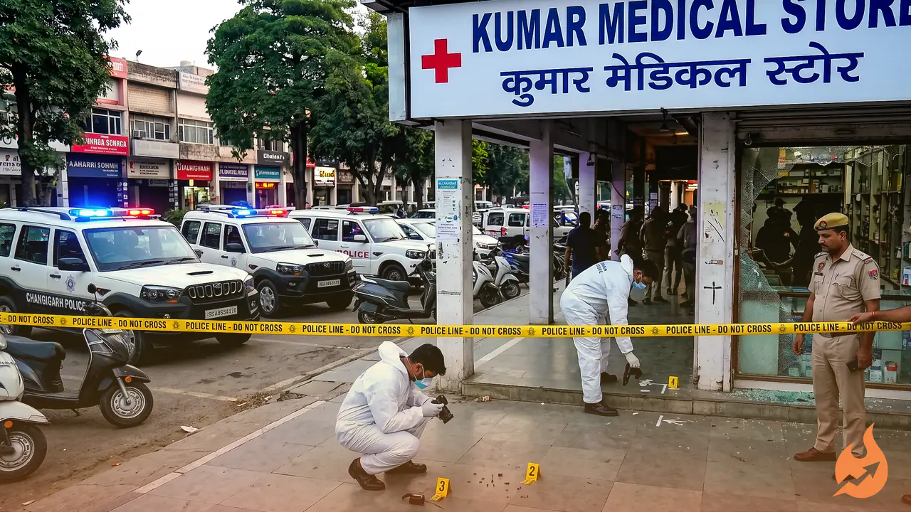 Chandigarh Sector-11 Cashier Murder: Police Identify Shooters With Suspected Jammu-Kashmir Links