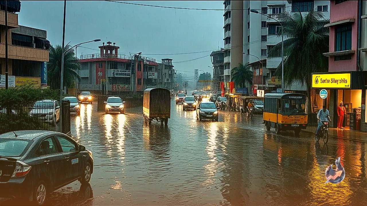 चंडीगढ़ में झमाझम बारिश से जलसैलाब, सड़कें बनीं तालाब और IMD का अलर्ट जारी