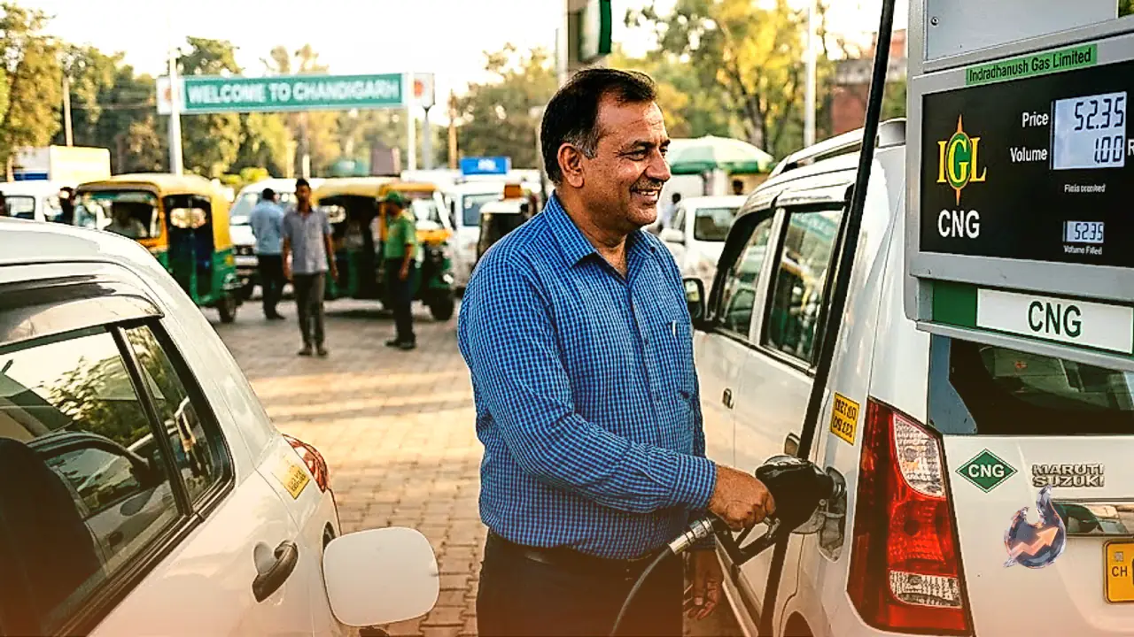 चंडीगढ़ में नेचुरल गैस हुई सस्ती, सीएनजी और पीएनजी के दाम घटने की जगी बड़ी उम्मीद
