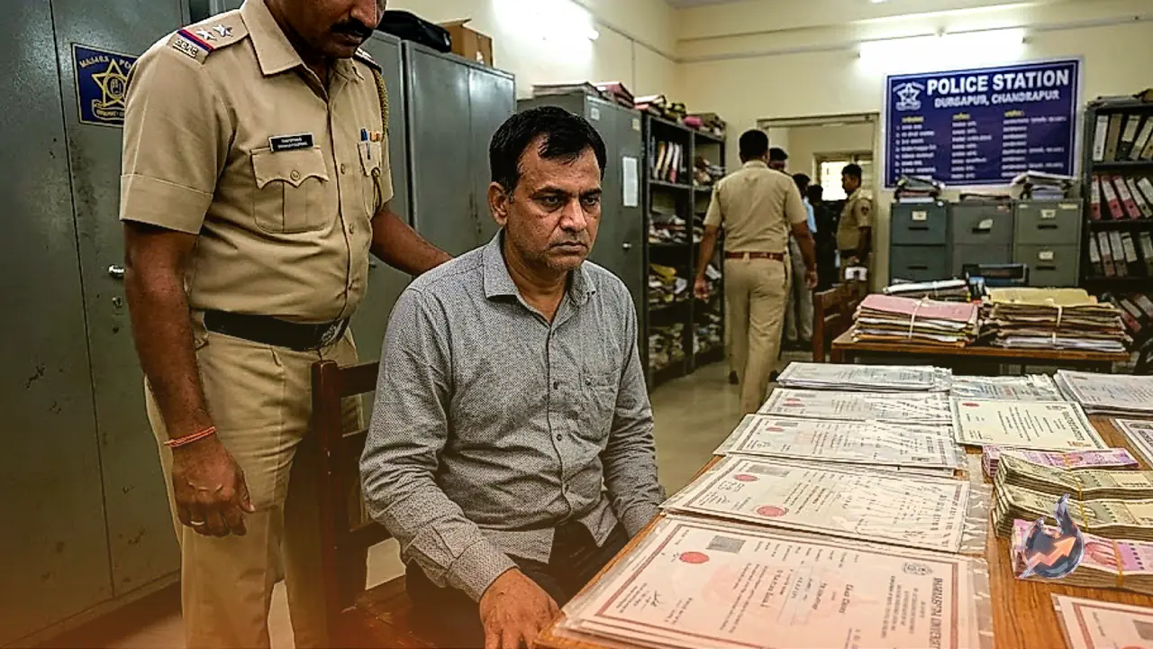 चंद्रपुर में जाली शैक्षणिक प्रमाणपत्र बनाने वाले बड़े गिरोह का खुलासा, 10 लाख रुपये तक में बिकती थीं फर्जी डिग्रियां