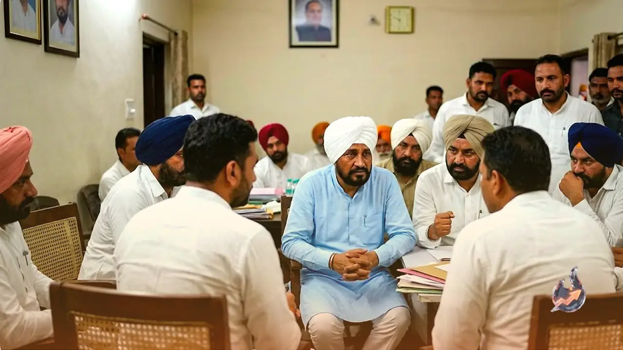 Punjab Congress Reshuffle Sparks Anger in Channi Camp, Loyalists' Meeting Set for Friday